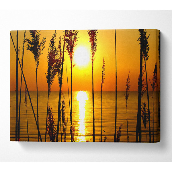 House of Hampton A Perfect Sunset Wrapped Canvas Art Prints Wayfair